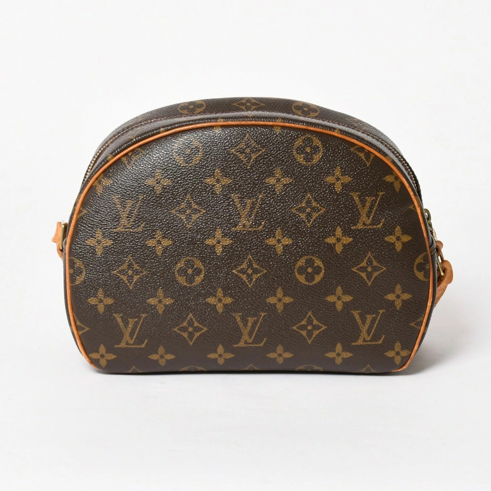 LOUIS VUITTON Monogram Blois Shoulder Bag Canvas Brown